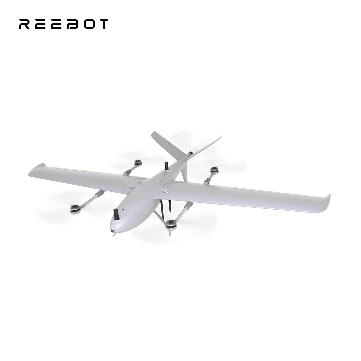 Reebot Robotics UniVTOL V2200 Industrial-Grade VTOL UAV – 40 km Link, 1 kg Payload, 2‑Hour Flight, Quick‑Swap Design