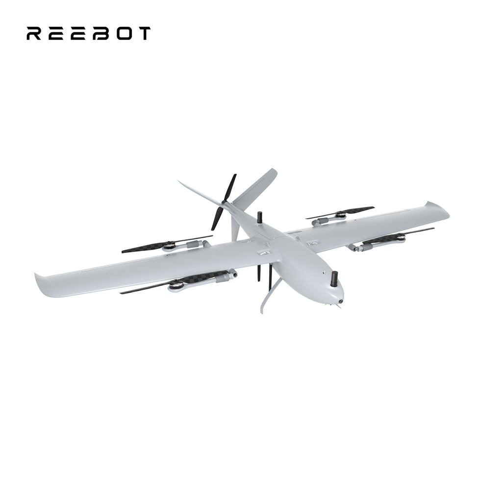 Reebot Robotics UniVTOL V2200 Industrial-Grade VTOL UAV – 40 km Link, 1 kg Payload, 2‑Hour Flight, Quick‑Swap Design