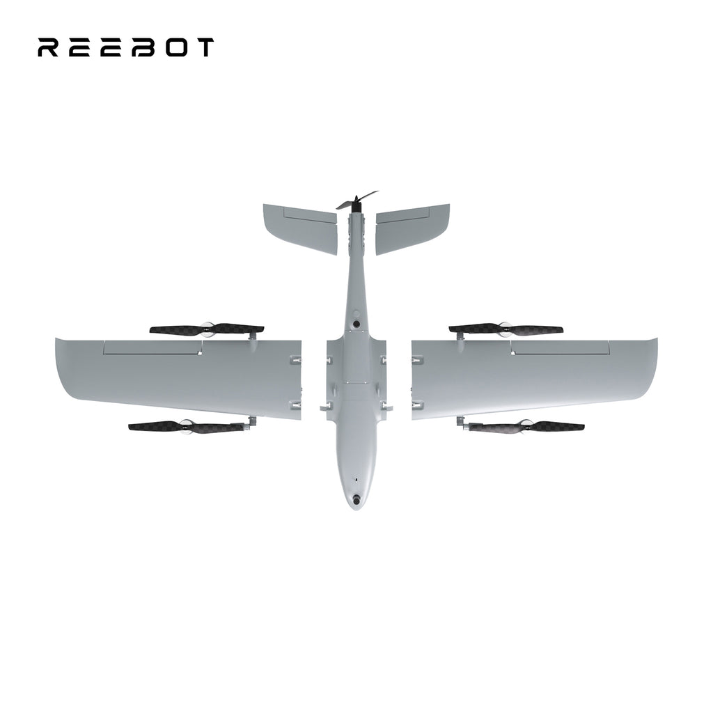 Reebot Robotics UniVTOL V2200 Industrial-Grade VTOL UAV – 40 km Link, 1 kg Payload, 2‑Hour Flight, Quick‑Swap Design