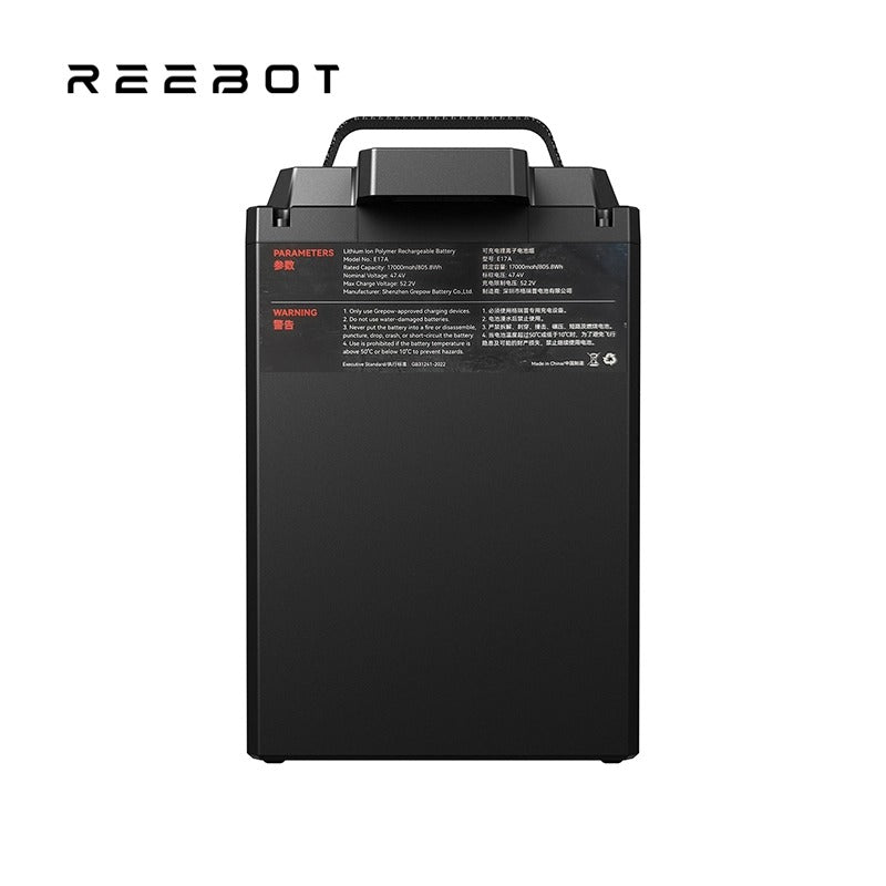 Reebot Robotics Drone Smart Battery E17A 17000mAh 3.7kg Quick Latch Installation Dual-Channel Smart Charger Long Endurance