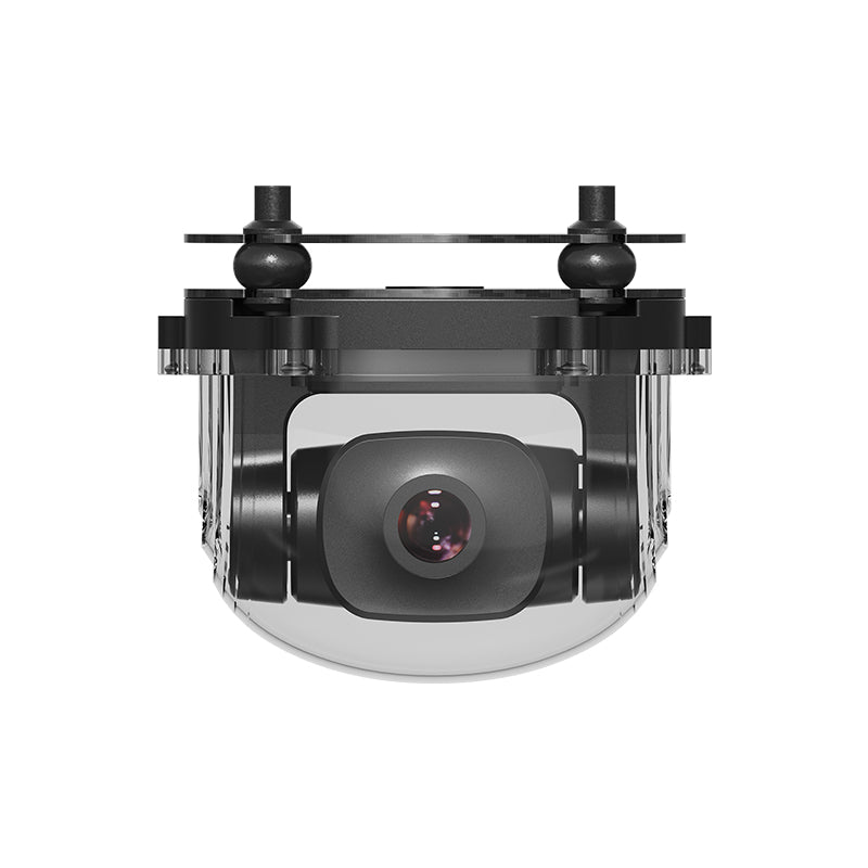 A2 Mini Ultra Wide-Angle FPV Gimbal – 160° FOV, 1080p Starlight Camera, Single-Axis Tilt, IP67 Waterproof, Supports Upside-Down Mode