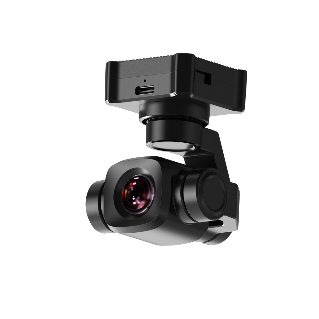 A8 Mini 4K 8MP Gimbal Camera 6X Digital Zoom Sony 1/1.7'' Sensor HDR Starlight 3-Axis Stabilized 95g Lightweight for UAV/UGV/USV & FPV Drones
