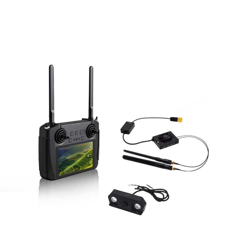 MK15 Mini HD Agriculture Smart Controller – 5.5'' LCD Touchscreen, 1080p 60fps FPV, 180ms Latency, 3.5KM Range, CE/FCC/KC Certified